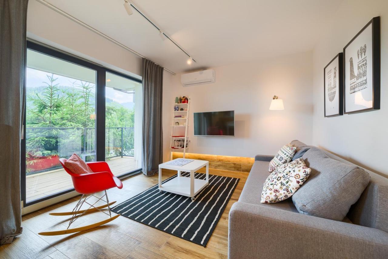 Wellness Apartamenty Zloty Widok Щирк Екстер'єр фото