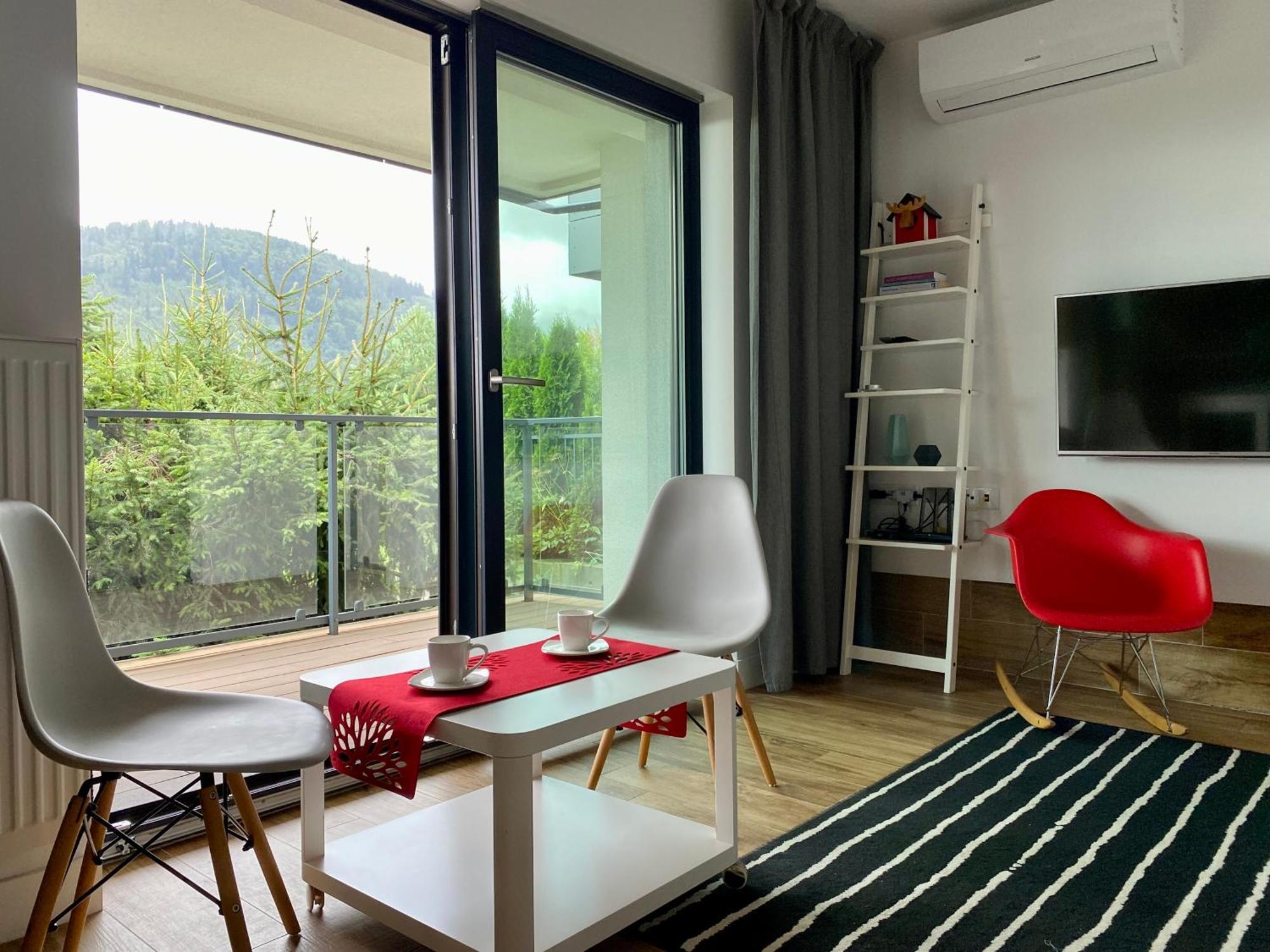 Wellness Apartamenty Zloty Widok Щирк Екстер'єр фото